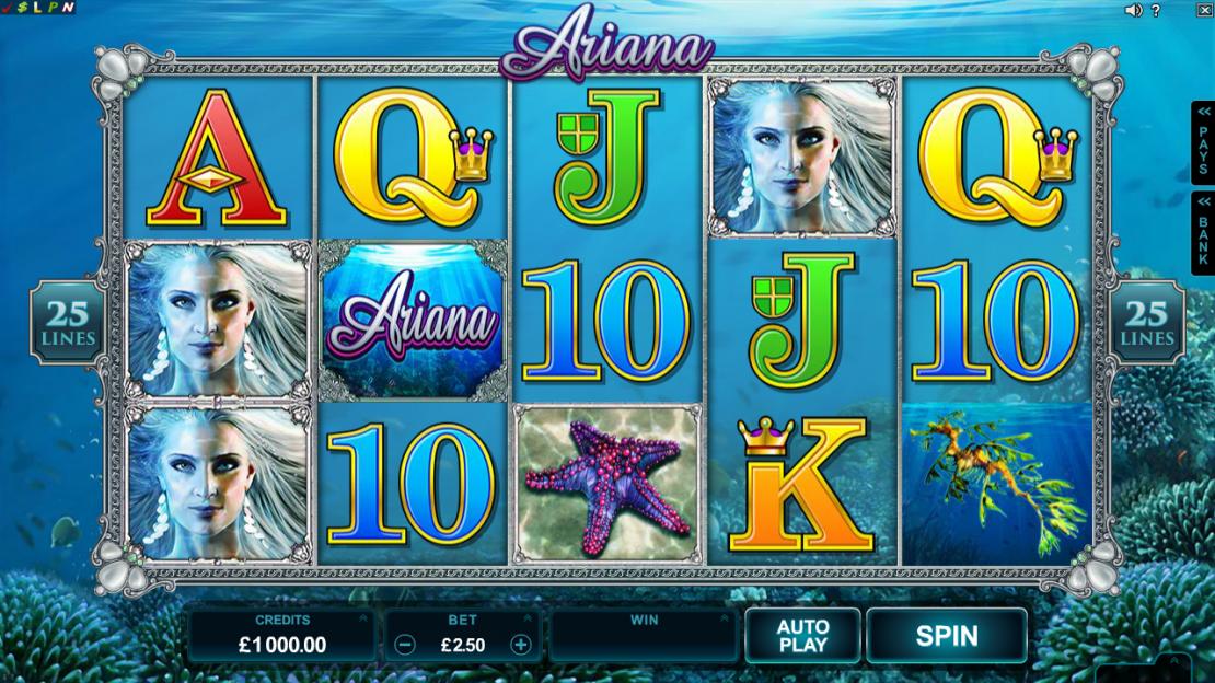 Ariana Microgaming Slot