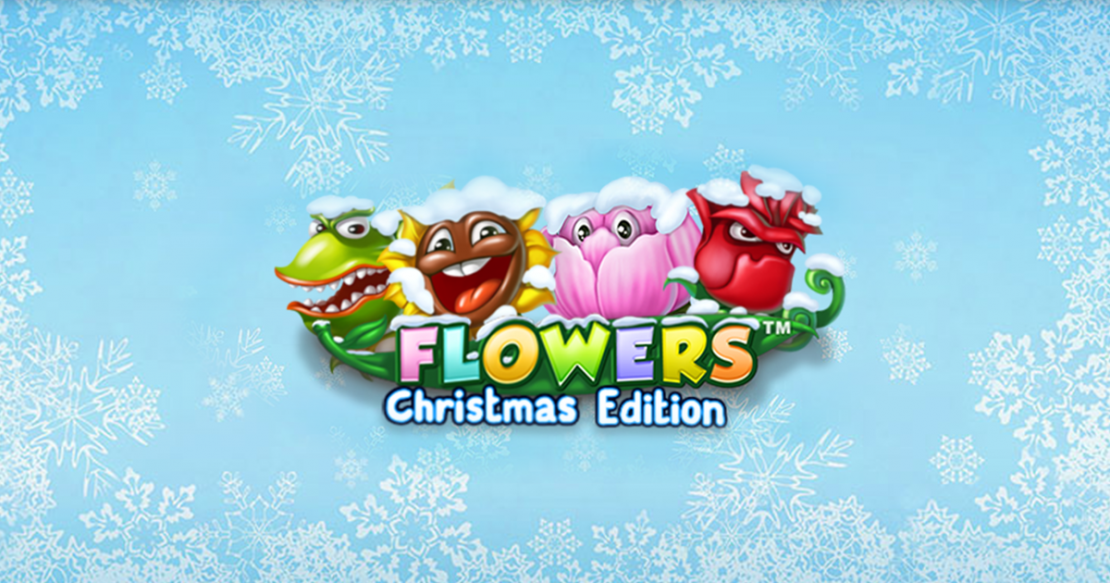 Flowers Christmas Edition slot from NetEnt