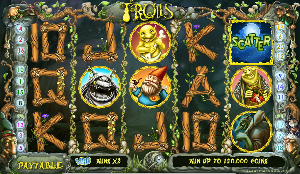 Trolls slot by NetEnt