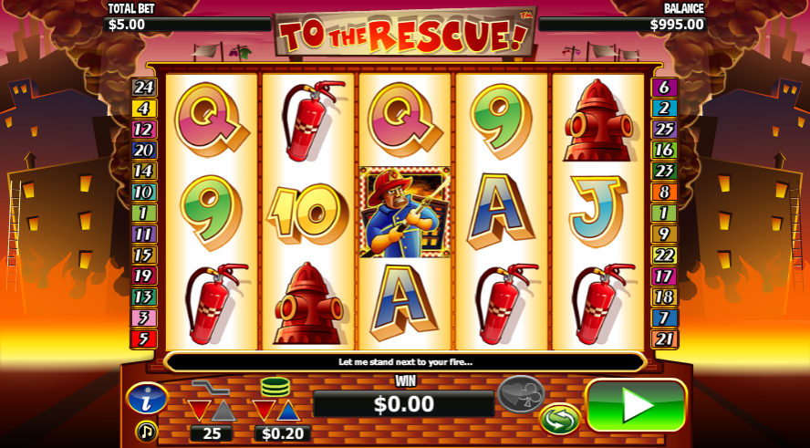 To the Rescue slot from Nextgen Gaming