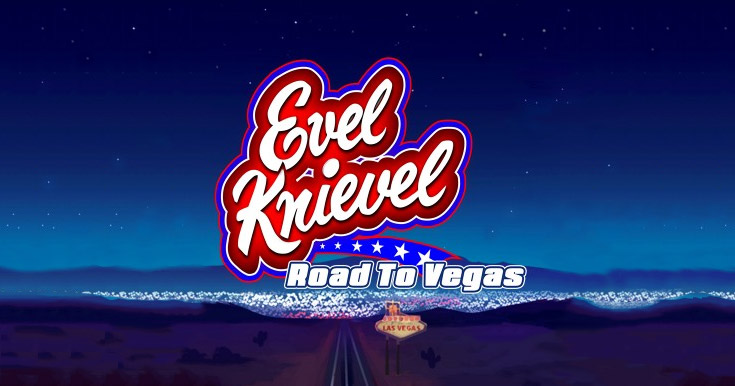 Evel Knievel: Road to Vegas slot from Core Gaming