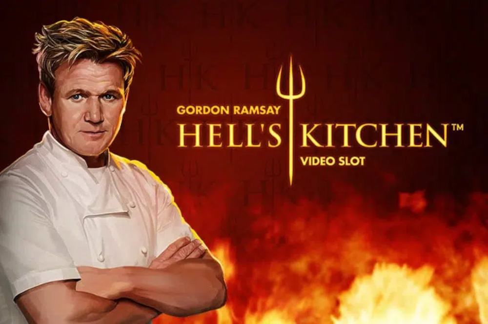 Gordon Ramsay Hell's Kitchen slot from NetEnt