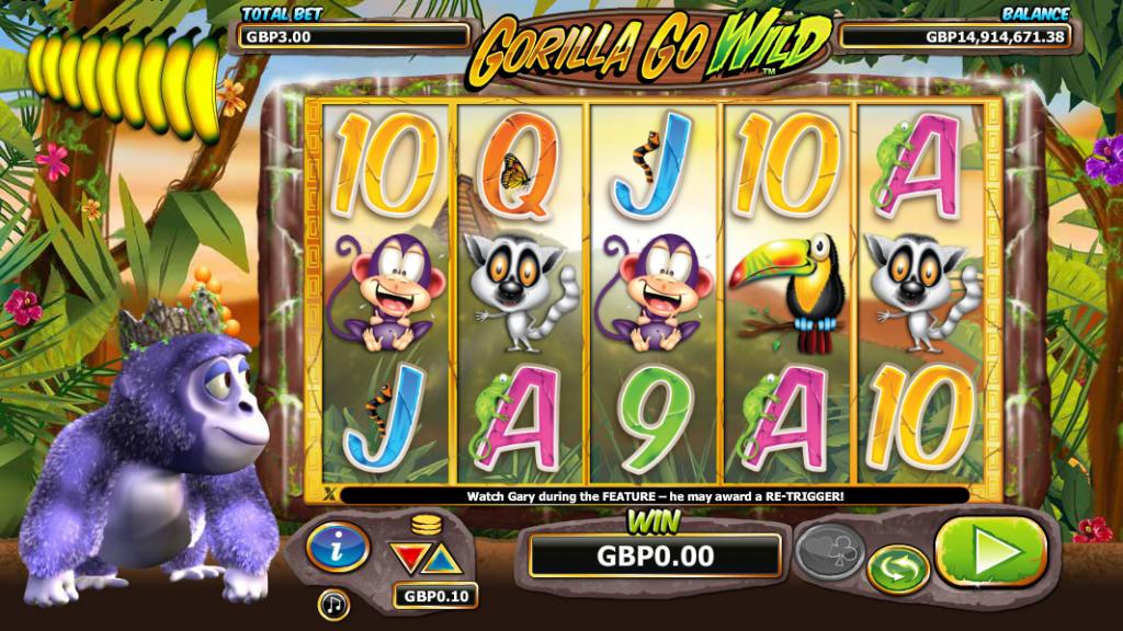 Gorilla Go Wild Slot - NextGen Gaming