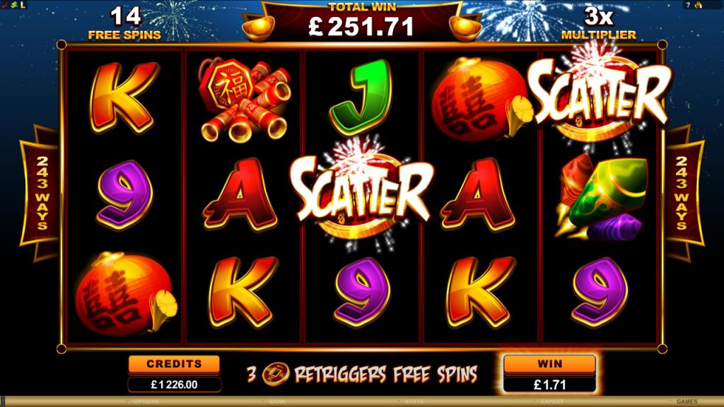 Lucky Firecracker Microgaming Slot